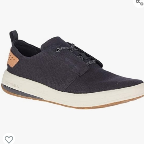 Merrell Gridway Lace Up Black Sneakers Size 8 - Picture 2 of 8